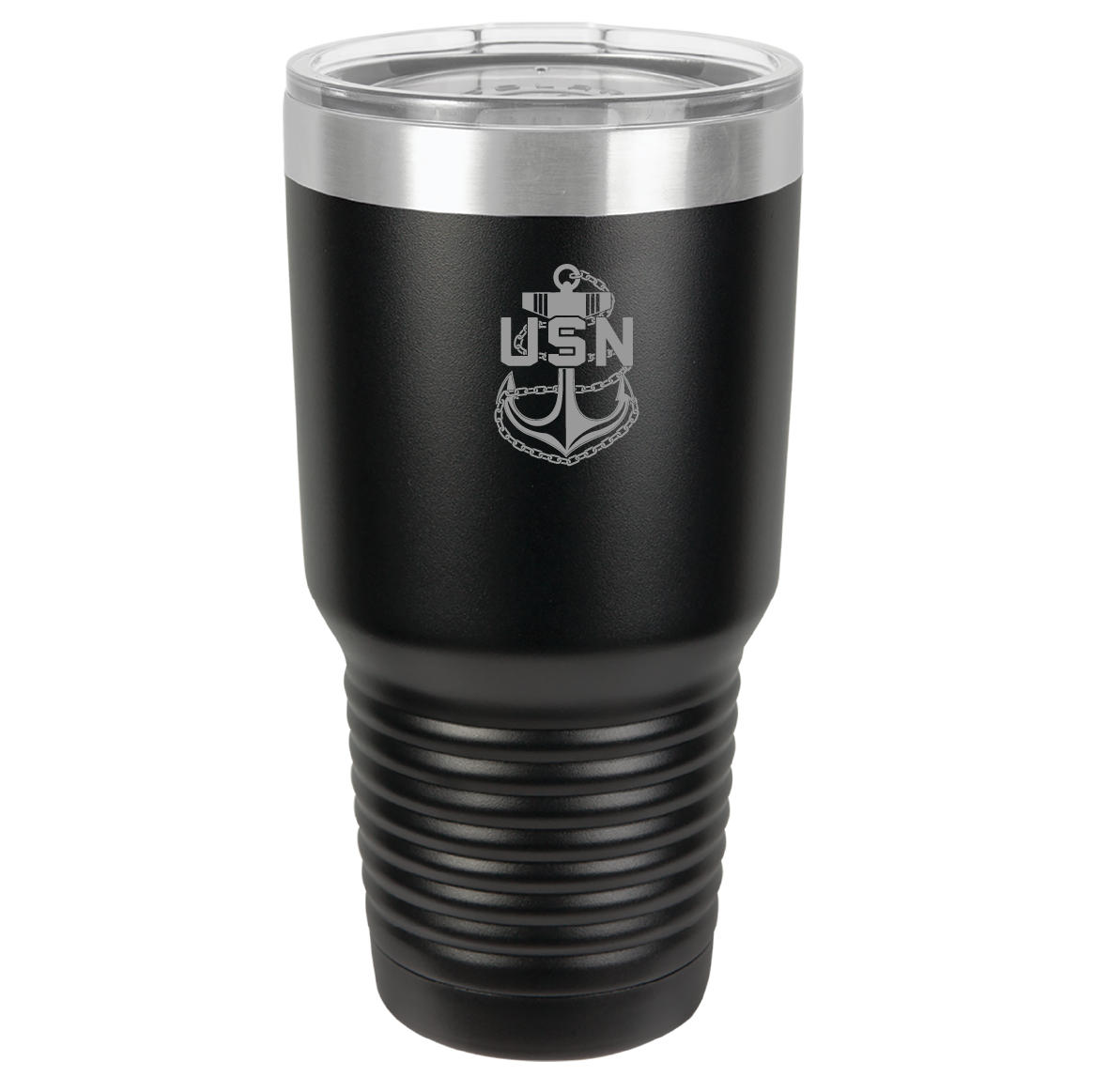 Engraved US Navy Travel Tumbler/Mug