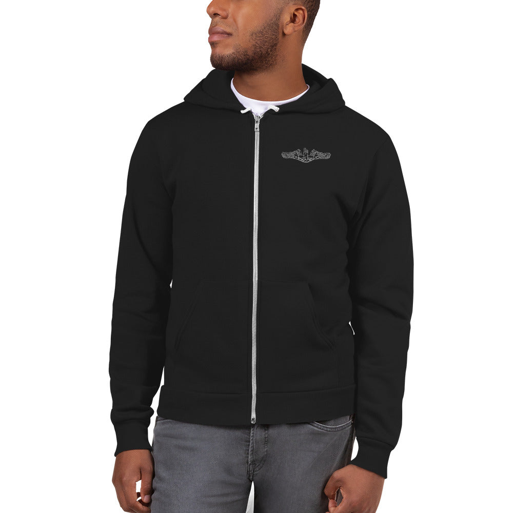 Us navy store zip up hoodie